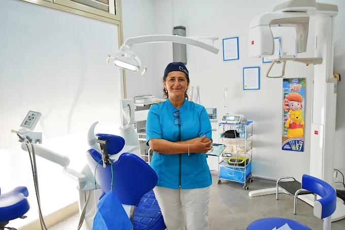 Interno moderna clinica odontoiatrica a Palermo