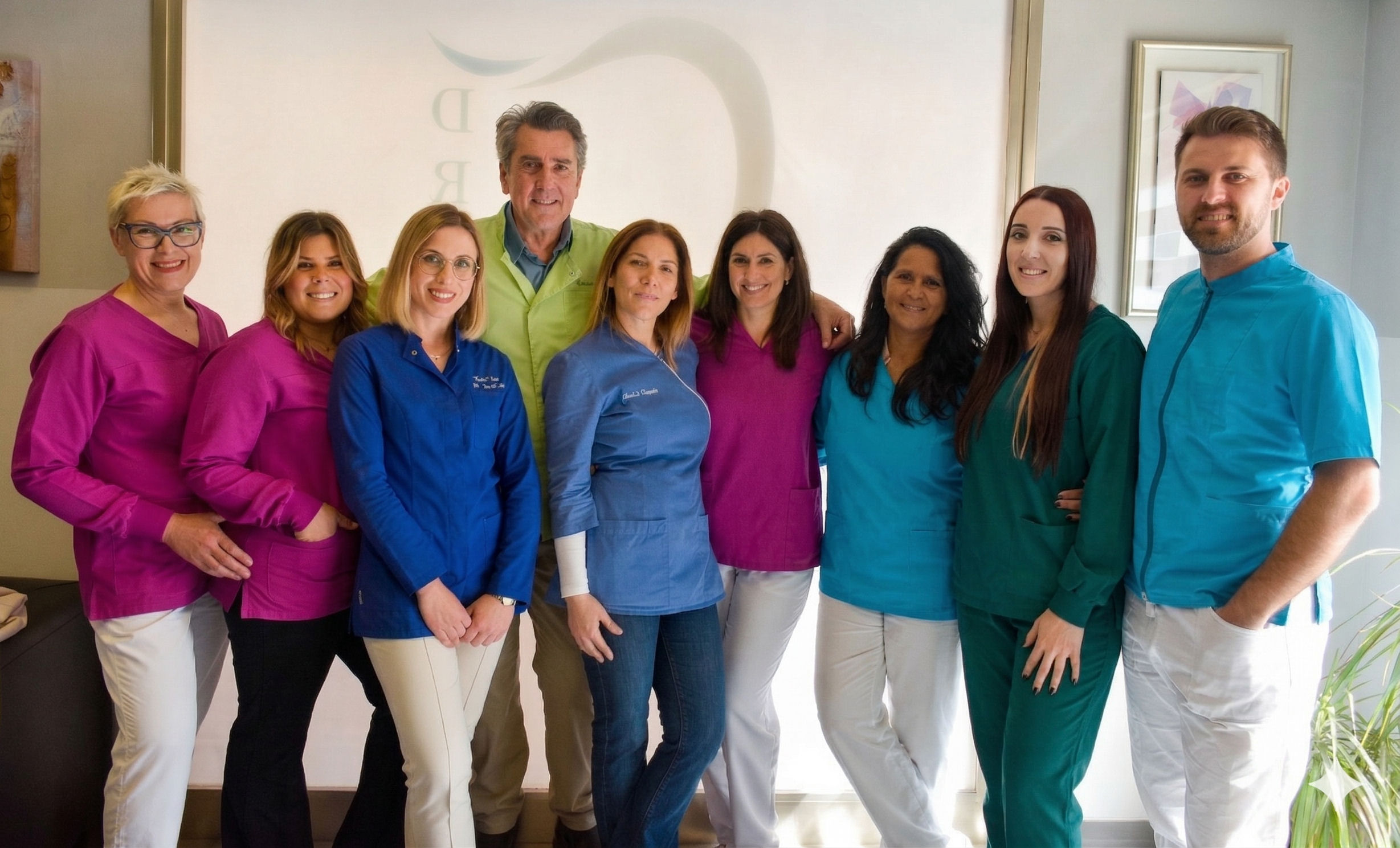 Team medico dello studio dentistico My Doctor House a Palermo